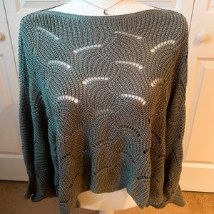 Dark Teal Lightweight Poncho